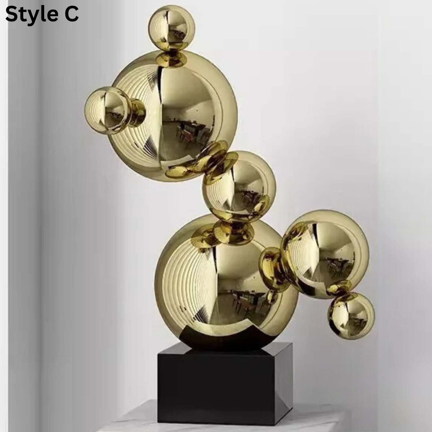 ArtZ® Stainless Steel Very Bubbly Sculptures