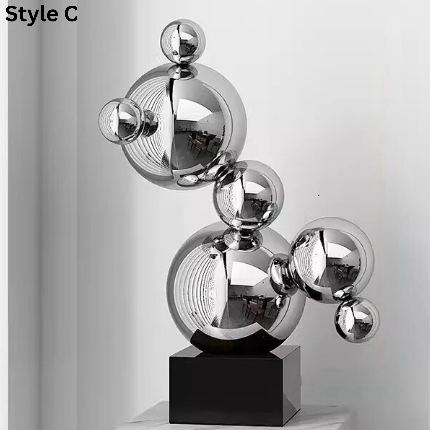 ArtZ® Stainless Steel Very Bubbly Sculptures