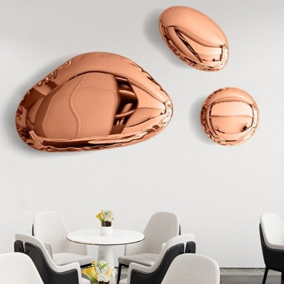 Stainless Steel Water Drop Wall Pendants