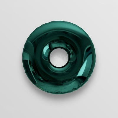 Stainless Steel Doughnut Wall Pendant