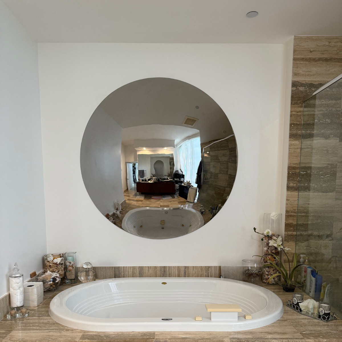 Stainless Steel Concave or Convex Mirror